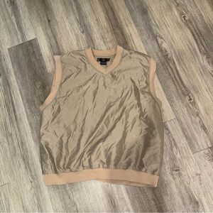 Nike Men's Beige Golf Vest
